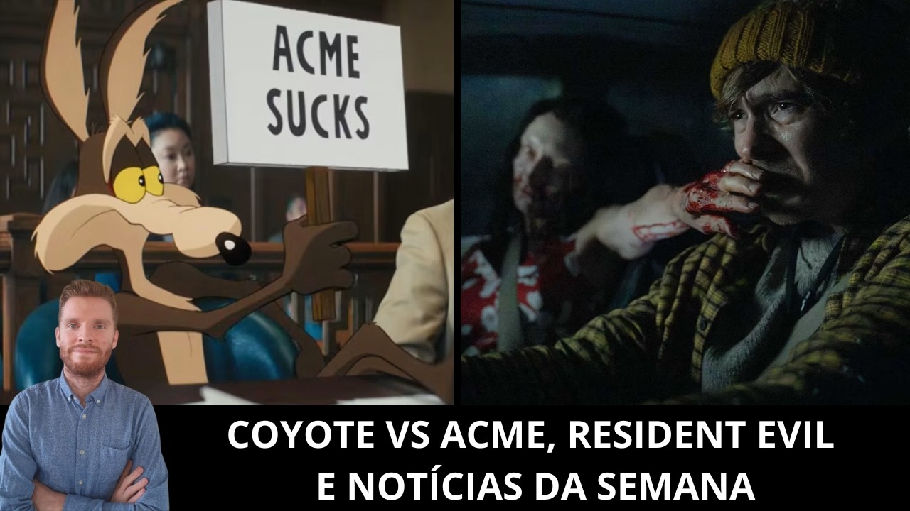 Ao vivo: Coyote Vs. Acme, Resident Evil de Zach Cregger, Kevin Costner, The Mandela Catalogue e mais