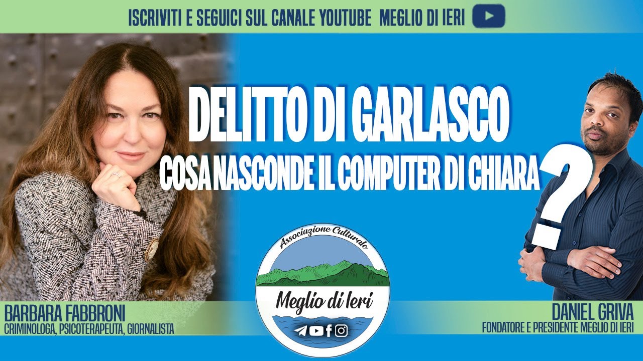 Delitto di Garlasco, cosa nasconde il computer di Chiara? - BARBARA FABBRONI - Criminologa