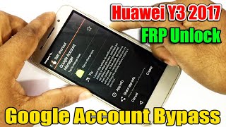 Huawei Y3 2017 FRP Bypass | Huawei  CRO-U00 Google Account Bypass | Without PC 2020 Easy Trick |