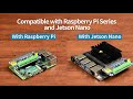 PoE Ethernet/USB HUB HAT, skirtas Raspberry Pi Zero - Waveshare 19635