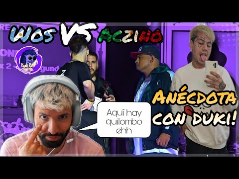 KUN AGUERO REACCIONA A WOS VS ACZINO | ANECDOTA CON DUKI | CRITICA A JURADO | [Chat twitch completo]
