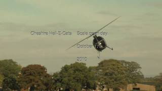 preview picture of video 'Scale Helicopter's at Cheshire 'Hell-E-Cats''