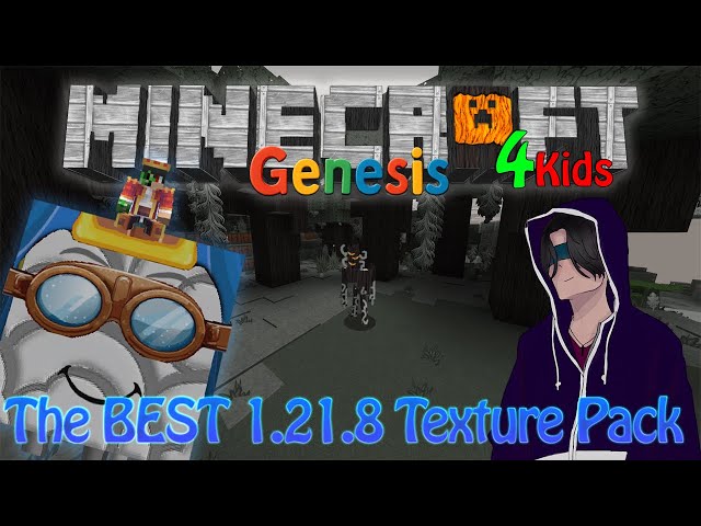 [1.21.9] [128x] Minecraft 4Kids Genesis! Minecraft Texture Pack