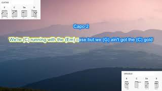 Leave Something Behind (capo 2) by Sean Rowe play along with scrolling guitar chords and lyrics