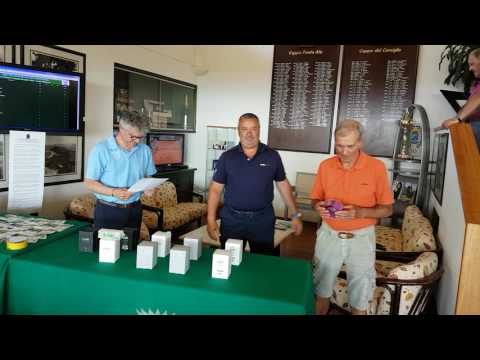 Premiazione gara di golf " CIRCUITO APART REVOLUTION" - G.C.Punta Ala 11.06.2017