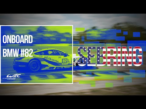 1000 Miles of Sebring 2019 - Onboard #82 BMW