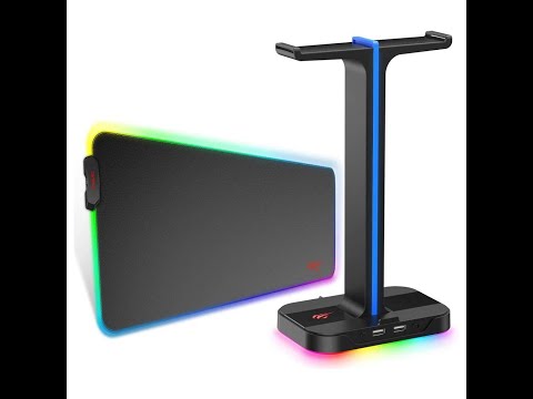 Best Budget RGB!!! | Dual Headphone Stand - Oversized Mousepad | HAVIT TH680 |