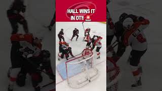 Canes Up 2-0 ???? Hall OT Winner