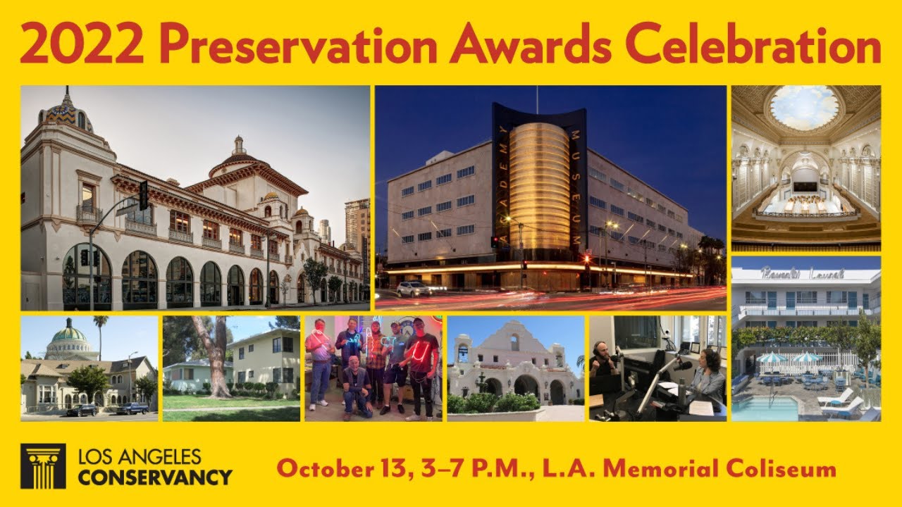 Los Angeles Conservancy 2022 Preservation Awards