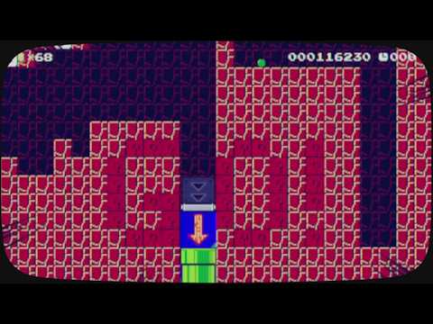 マリオシリーズキャラでメドレーをつないだゴールまで連続UP全自動 by たか - SUPER MARIO MAKER - NO COMMENTARY 1bi