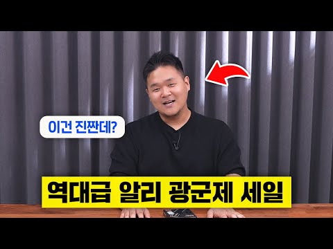 진짜 역대급만 모아왔습니다. 2025년 11월 11일 알리 광군제 특가 모음🥚