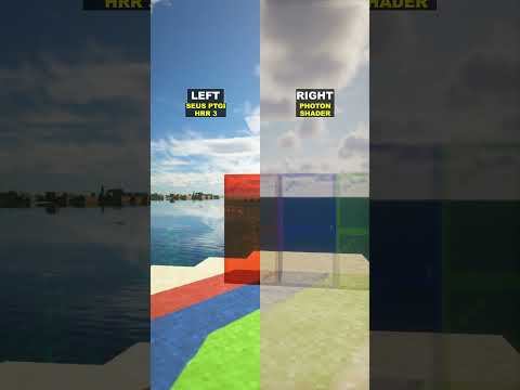 Minecraft Shaders: SEUS or Photon? #shorts