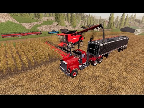 Harvest day on the $1,000,000 Farm | Buying pigs and more | Suits to boots 5 | Farming simulator 19