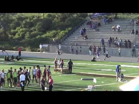 VarB 4x400m at CIF-SS D1 Prelims 5-13-17 - Los Alamitos Boys