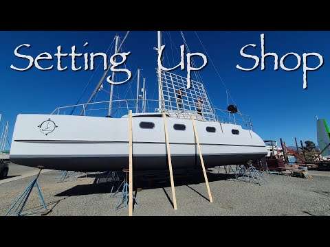 Catamaran HARDTOP Build Part 2 - Onboard Lifestyle ep.136