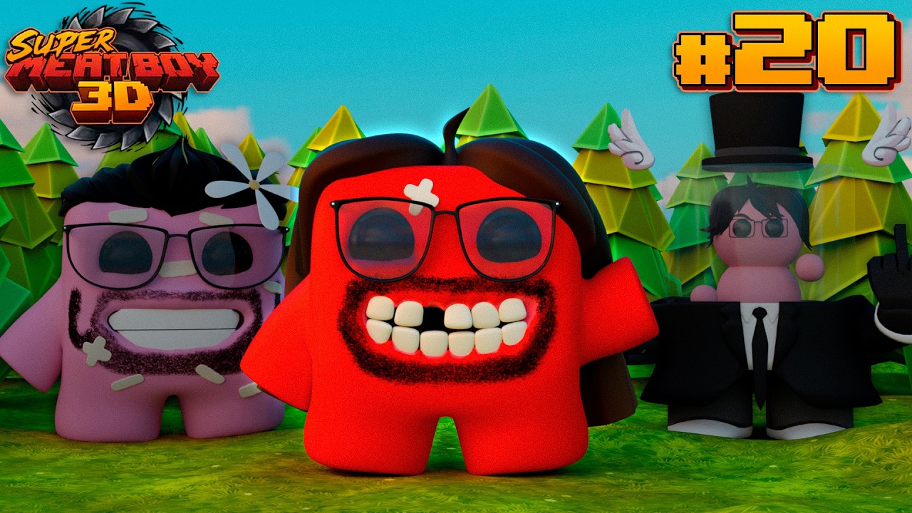 o melhor esporte do mundo 🏃‍♂️‍➡️🧹 - Super Meat Boy 3D #20