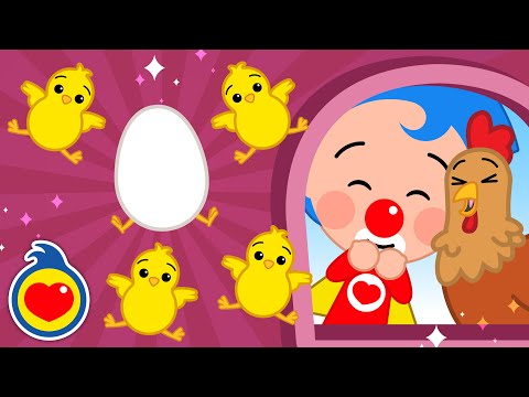 Cinco Pollitos Saltaban En El Nido 🐥🐥🐥🐥🐥 Canciones Infantiles | Plim Plim