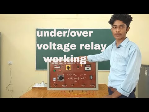 Under/ over voltage relay working