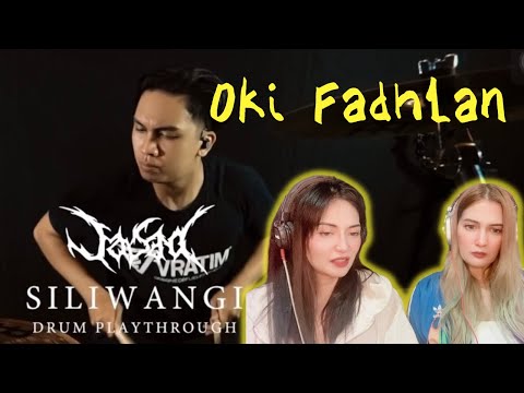 First time reaction to OKI FADHLAN | JASAD (Siliwangi) Drum Play through | MANTAP!! 🔥🔥🔥