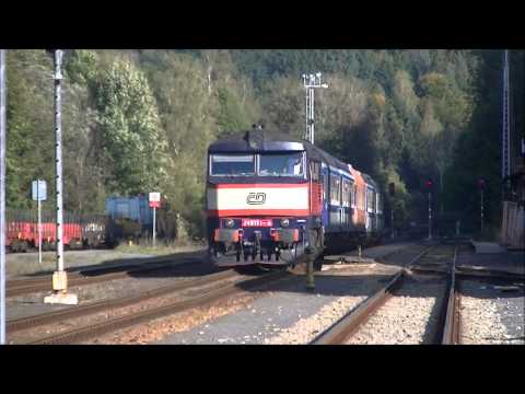 Zamračená 749 121 v čele R1149 Metoděj Vlach