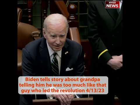 Biden gaffes, disastrous Speech to Irish Parliament, ovation to Hunter Biden