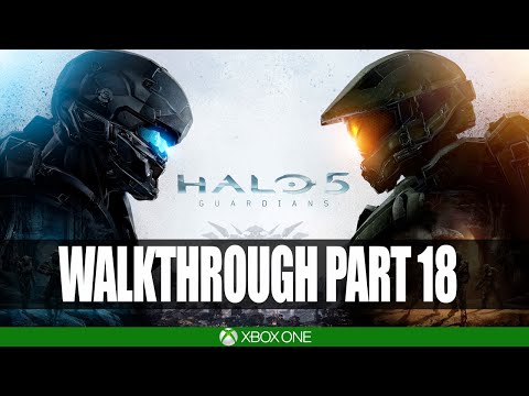Halo 5 Guardians Walkthrough Part 18 | Mission 12: Battle of Sunaion 1/2 | No Commentary