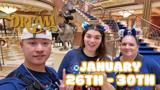 Disney Dream Cruise January 2026
