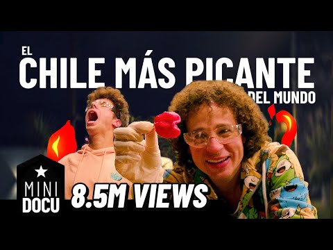 Probando el CHILE MÁS PICANTE del MUNDO ft Luisito Comunica