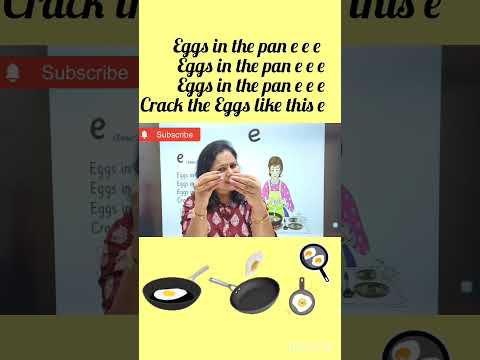 e sound rhyme | Jolly phonics a song | Teach a sound to kids | learn a sound of jolly phonics