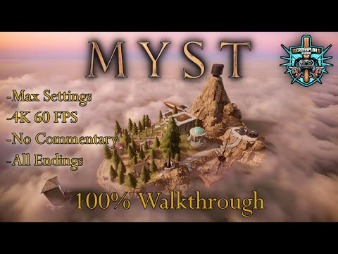 Myst (2021) 100% Walkthrough, No Commentary, Max Settings, 4K, 60 FPS - YouTube