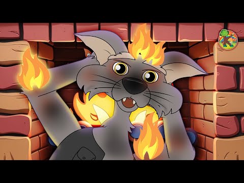 Comment Le Loup a Brûlé Dans La Cheminée ? 🔥 🧯 🐽 | Contes & Histoires | KONDOSAN