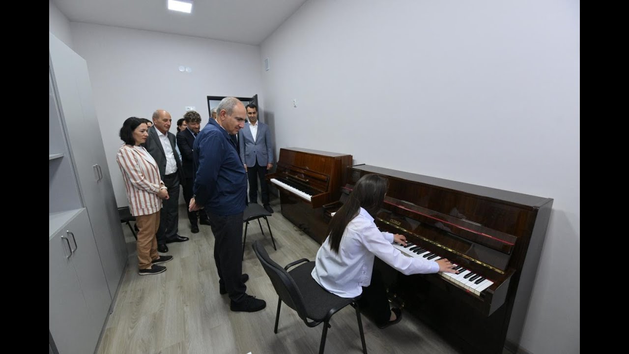 Վարչապետը ծանոթացել է Սևանի երաժշտական դպրոցի նոր շենքում ստեղծված պայմաններին