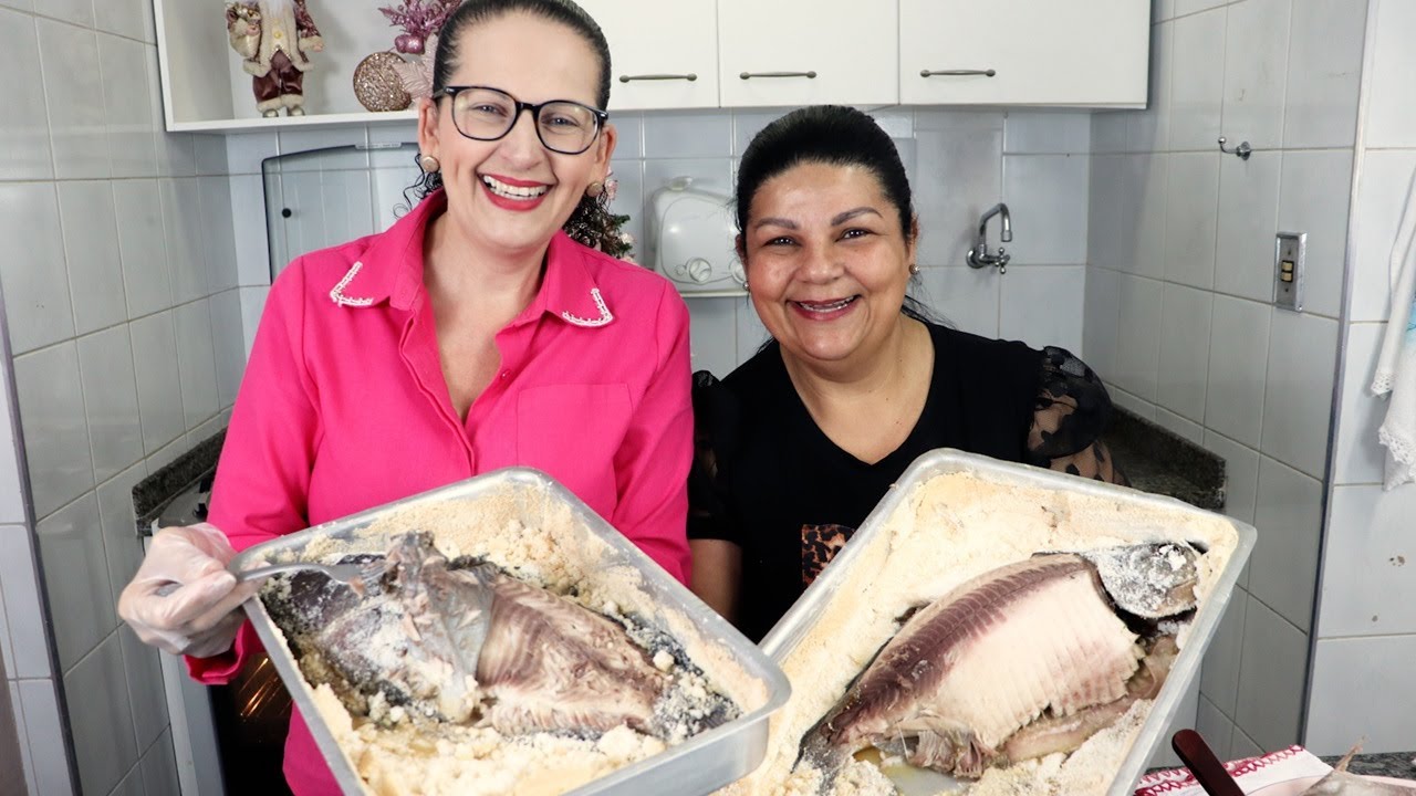 O JEITO MAIS SIMPLES, FÁCIL E INCRÍVEL DE ASSAR PEIXE COM APENAS 3 INGREDIENTES! - Isamara Amâncio
