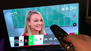 Smart TV Fernbedienung benutzen und verwenden LG AN-MR18BA Magic Remote-Fernbedienung Anleitung