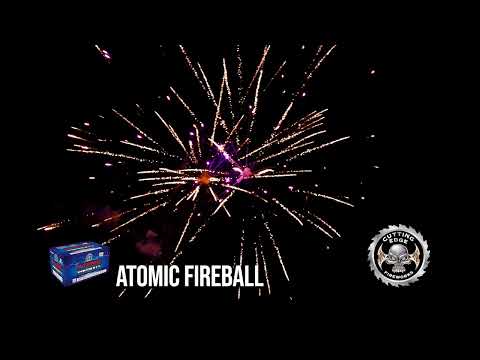 Atomic Fireball 500g Multi-Shot Cake From Cutting Edge Fireworks
