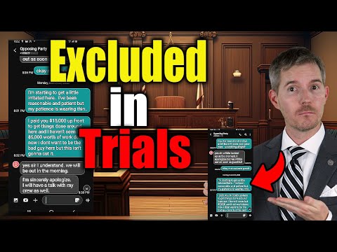 How to Get Texts Admitted as Evidence in Court