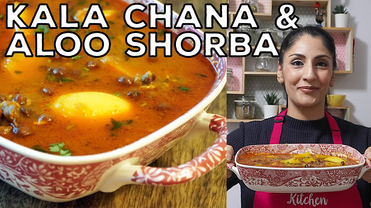 My Amazing Kala Chana and Aloo Shorba Recipe | Black Chickpea and Potato Curry