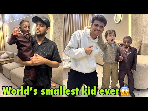 World’s smallest kid hamare ghar aya or sabko shocked kardiya😳 | basil ki flight hogaye don se😂