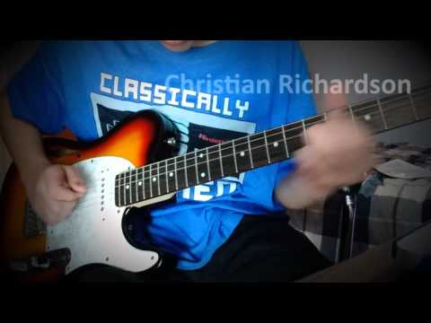 Woodman Mega Man 2 ft. Christian Richardson plus Guest Solos [Guitar Collab] || Metal Fortress