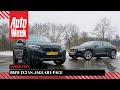 BMW iX3 vs. Jaguar i-Pace - AutoWeek Dubbeltest - Engilish subtitles