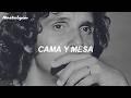 Roberto Carlos - Cama y Mesa (Letra/Lyrics)