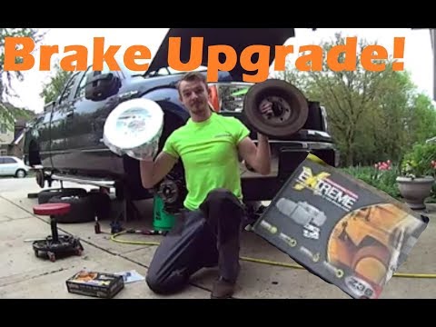 Installing Powerstop Z36 Extremes On F150!