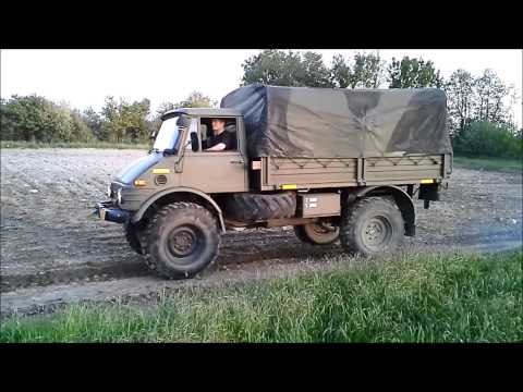 Unimog and GD - up a small hill
