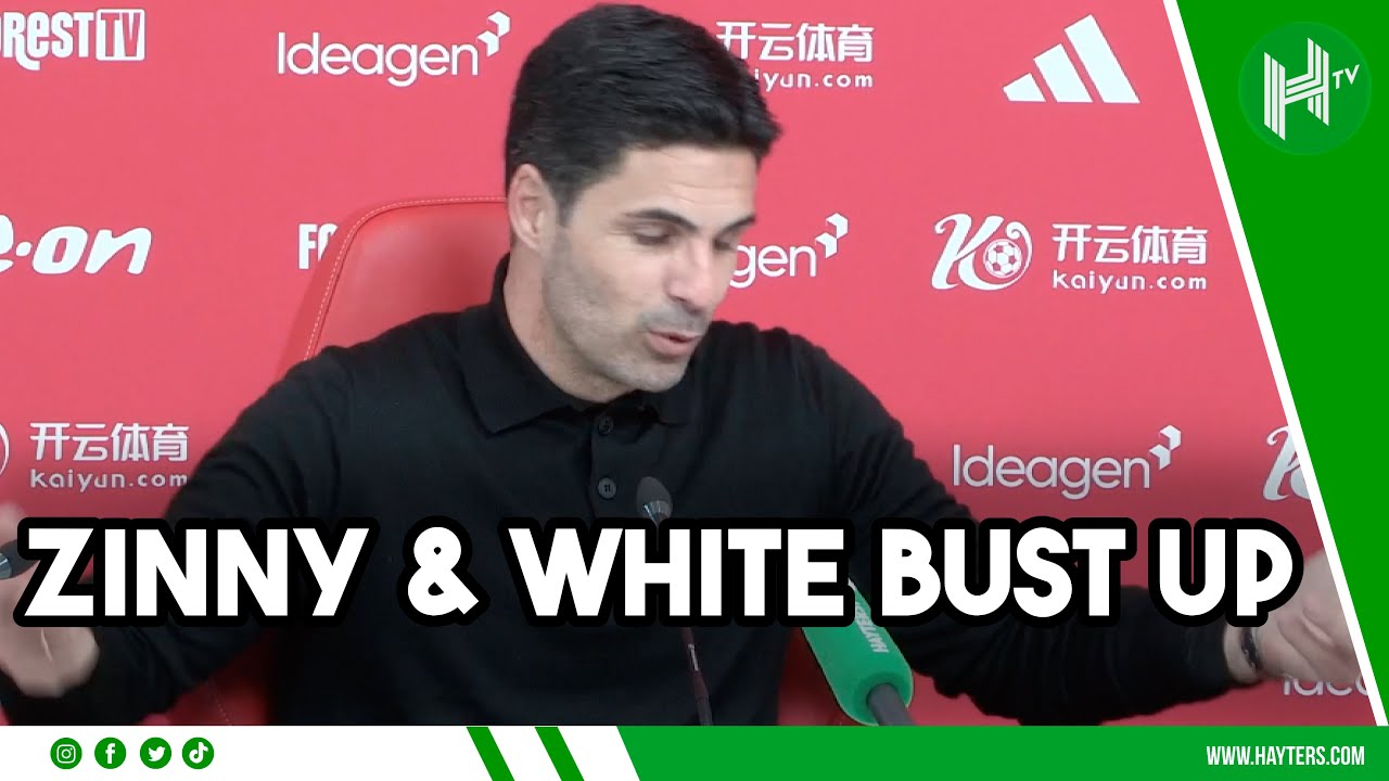 I LOVE IT! Arteta's BRILLIANT response to Zinchenko & White bust up | Forest 1-2 Arsenal