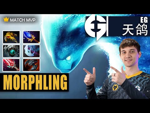 Morphling Safelane | EG.Arteezy | WTF 31 KILLS BROKEN MORPHLING CARRY | 7.32b Gameplay Highlights