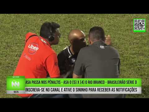 Pênalti, Comemoração e Entrevistas - ASA 0(5)x(4)0 Rio Branco - Brasileirão Série D