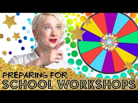 Preparing for school visits and workshops (or how I do it as a Children's illustrator anyways)