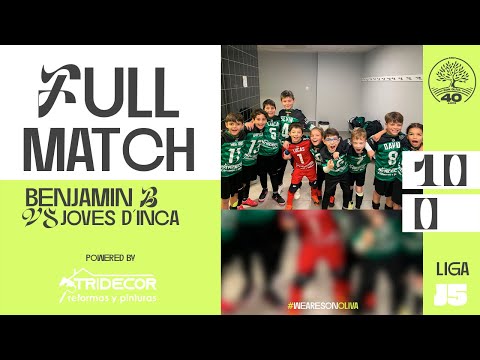 Full Match Benjamin B vs Joves d´Inca (22/12/24) ‪@CDSonOlivaFS