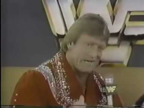 Paul Orndorff Junkyard Dog talk battle royals, 25k bounties & Bob Orton - 6/15/1985 - WWF - Promo