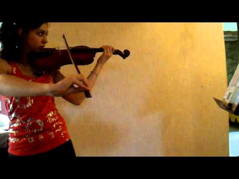 Oh suzannah 3 mois de violon